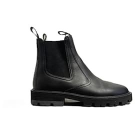 Céline-CELINE  Ankle boots T.eu 38 leather-Black