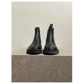 Céline-CELINE  Ankle boots T.eu 38 leather-Black