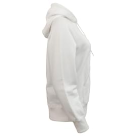 Autre Marque-Sacai White Cotton Hooded "One Kind Word" Sweatshirt-White