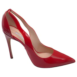 Autre Marque-Kendall Miles Red Patent Leather Siren Pump-Red