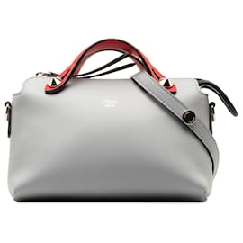 Fendi-Gray Fendi Mini By The Way Satchel-Other