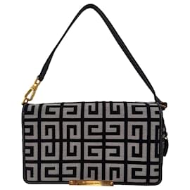 Givenchy-GIVENCHY 4G Canvas-Handtasche mit Accessoire-Beutel und Goldbeschlägen-Andere