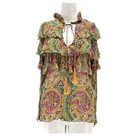 Etro tops T.IT 42 Seda Multicor