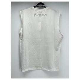 JW Anderson-JW ANDERSON T-shirts T.International L Polyester-Blanc