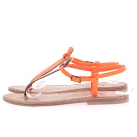 K Jacques-K JACQUES  Sandals T.eu 37 leather-Orange
