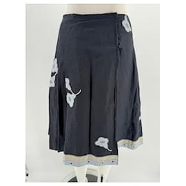 Prada-PRADA  Skirts T.it 40 Linen-Black