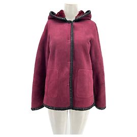 Tory Burch coats T.International M Fur Dark red
