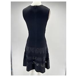 Valentino Garavani-VALENTINO GARAVANI  Dresses T.International S Polyester-Black