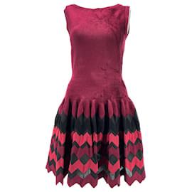 Alaïa-ALAIA  Dresses T.fr 40 silk-Dark red