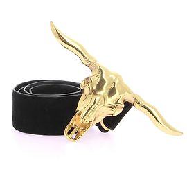 Autre Marque Non Signé / Unsigned belts T.International S Suede Black