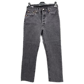 Jeans Levi's T.US 27 Algodón Gris