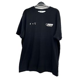 Off White Camisetas Off-White T.International L Algodão Preto