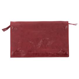 Balenciaga-BALENCIAGA Clutch bags T.  Couro-Vermelho
