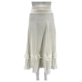 Autre Marque-MOLLI  Skirts T.International S Cotton-White