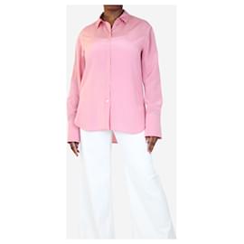 Joseph-Pink bohemian silk shirt - size UK 14-Pink