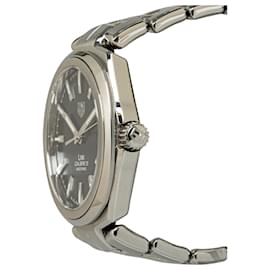 Tag Heuer-Calibro Tag Heuer argento automatico a maglie in acciaio inossidabile 5 orologio-Argento