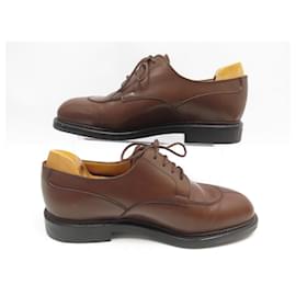 JM Weston-JM WESTON MANUFACTURE SHOES 593 HALF HUNT 7D 41 + SHOES BOOKERS-Brown