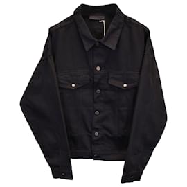 Fear of God-Fear of God Essentials Jacket in Black Cotton-Black