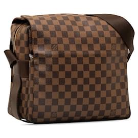 Louis Vuitton-Louis Vuitton Damier Ebene Naviglio Canvas Crossbody Bag N45255 in Good condition-Other