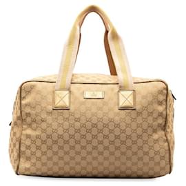 Gucci-GG Canvas Sherry Boston Bag 153240-Other