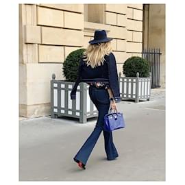 Chanel-Nouveau best-seller Veste en tweed Lesage-Bleu