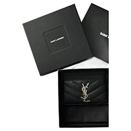 Yves Saint Laurent-Porte-cartes Yves Saint Laurent-Noir