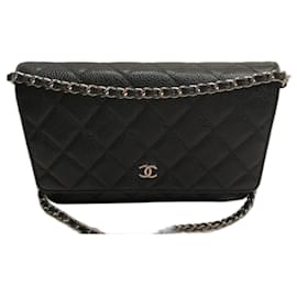 Chanel-Wallet on chain timeless-Noir