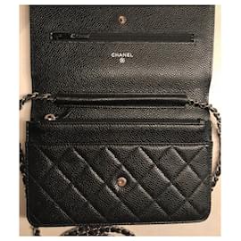 Chanel-Wallet on chain timeless-Noir