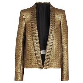 Chaqueta de jacquard dorado de Lanvin Dorado
