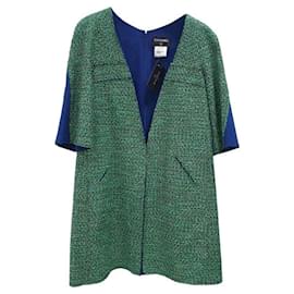 Chanel-Abrigo verde Chanel SS2013-Verde
