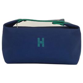 Hermès Hermes Toiletry Bag Bride-à-Brac Blue