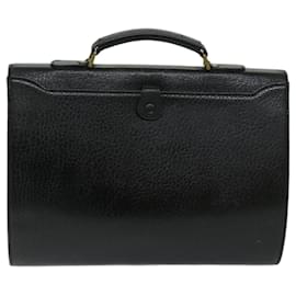 Autre Marque-Burberrys Business Bag Cuero Negro Auth bs11219-Negro