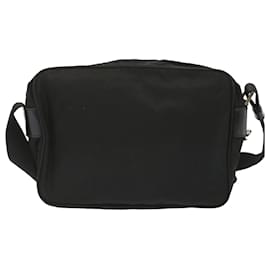 Prada-PRADA Shoulder Bag Nylon Black Auth yk11206-Black