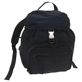 Prada-PRADA Backpack Nylon Navy Auth ki4230-Navy blue