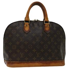 Louis Vuitton-Bolso de mano Alma con monograma LOUIS VUITTON M51130 LV Auth ki4246-Monograma