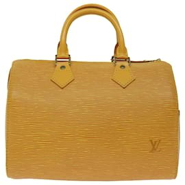 Louis Vuitton-Louis Vuitton Epi Speedy 25 Bolsa de mão Tassili Yellow M43019 Autenticação de LV 68533-Outro