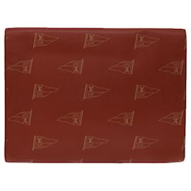 Louis Vuitton-LOUIS VUITTON LV Cup Clutch Bag PVC Red LV Auth 68545-Red