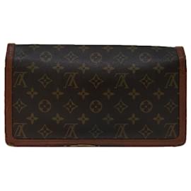 Louis Vuitton-LOUIS VUITTON Monogram Pochette Dam GM Pochette M51810 LV Aut 68658-Monogramma