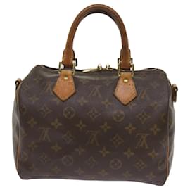 Louis Vuitton-Louis Vuitton Monogram Speedy Bandouliere 25 Hand Bag 2way M45948 LV Auth 68547-Monogram