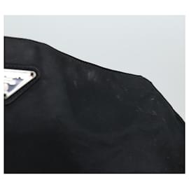 Prada-PRADA Tote Bag Nylon Black Auth bs12578-Black