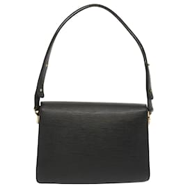 Louis Vuitton-LOUIS VUITTON Epi Osh Shoulder Bag Black Red M52444 LV Auth 67691-Black,Red