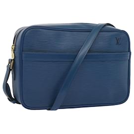 Louis Vuitton-LOUIS VUITTON Epi Trocadero 27 Bolsa de ombro azul M52315 Autenticação de LV 68724-Azul