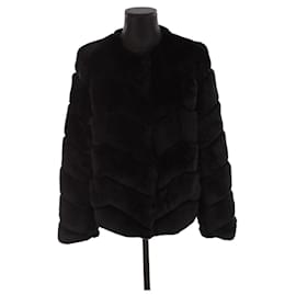 Yves Salomon-Fur coat-Black