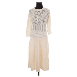 Eric Bompard Baumwollkleid Roh