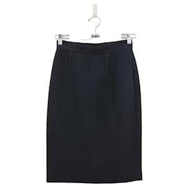 Hermès-Navy skirt-Navy blue