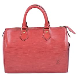 Louis Vuitton-Louis Vuitton Speedy 25-Rosso