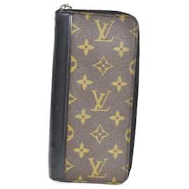 Louis Vuitton-Louis Vuitton Zippy Wallet Vertical-Brown