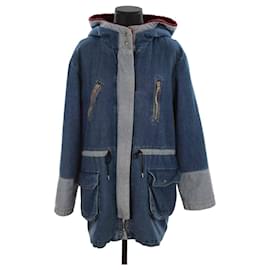 Heimstone-casaco de algodão-Azul