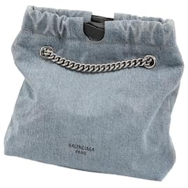 Balenciaga-BALENCIAGA Handtaschen Denim - Jeans-Blau