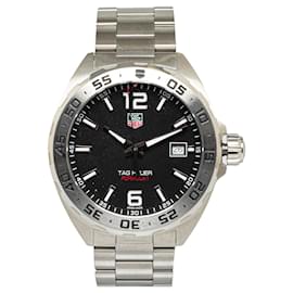 Tag Heuer-Silver Tag Heuer Quartz Stainless Steel Formula 1 watch-Silvery